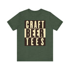 Craft Beer Tees T-Shirt - Retro Block Logo