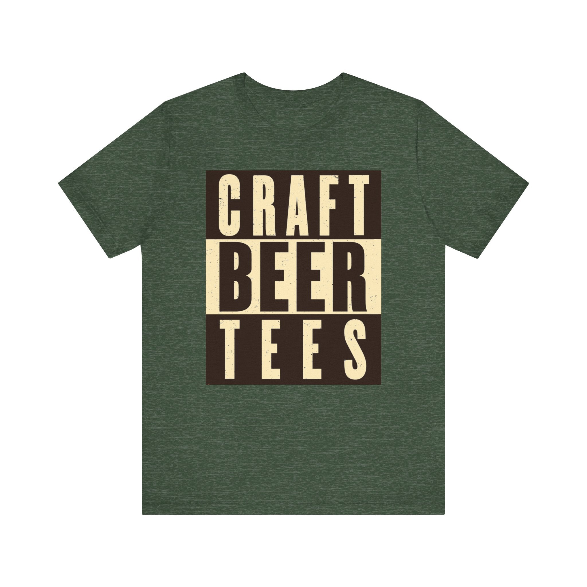 Craft Beer Tees T-Shirt - Retro Block Logo