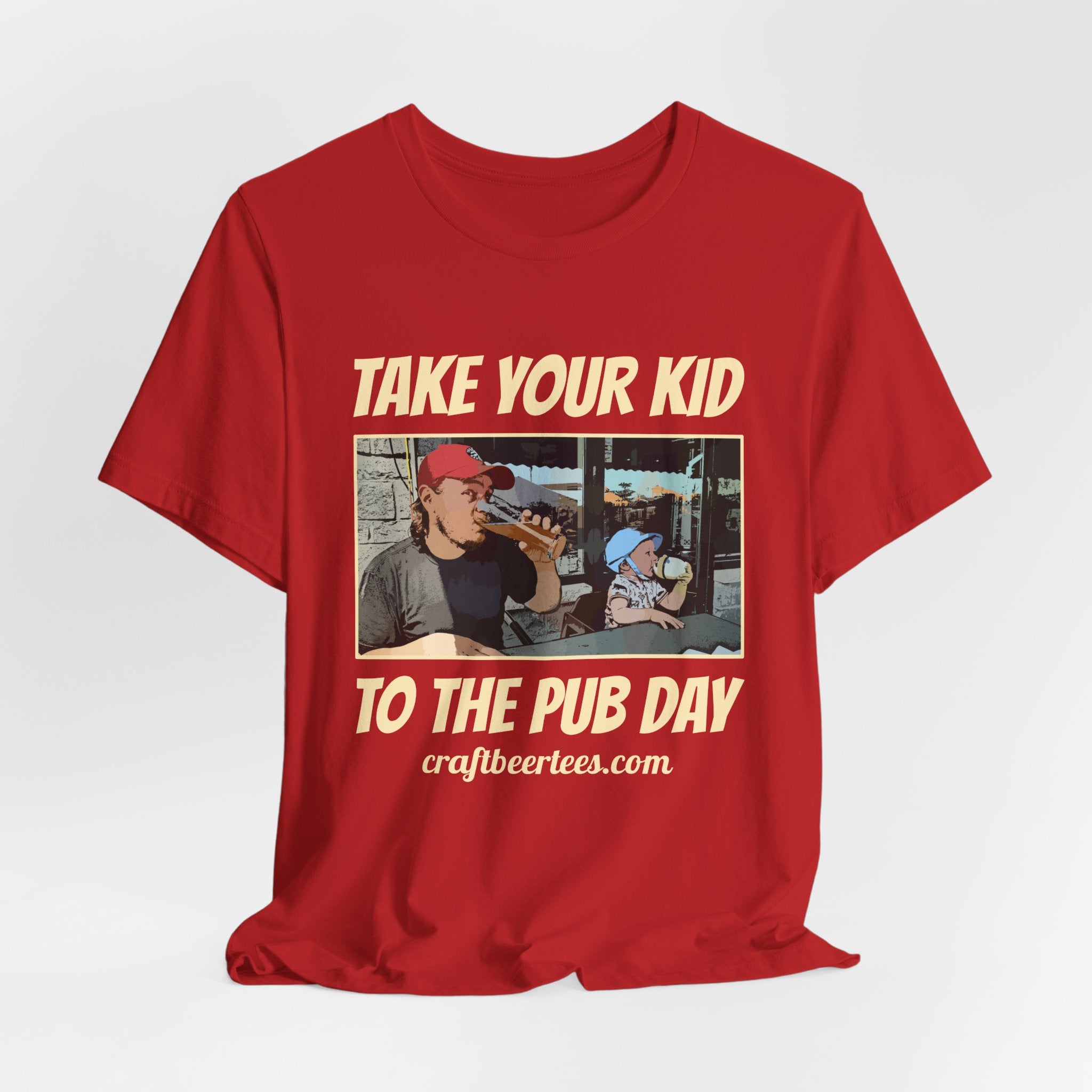 Craft Beer Tees T-Shirt - Kid To The Pub Day