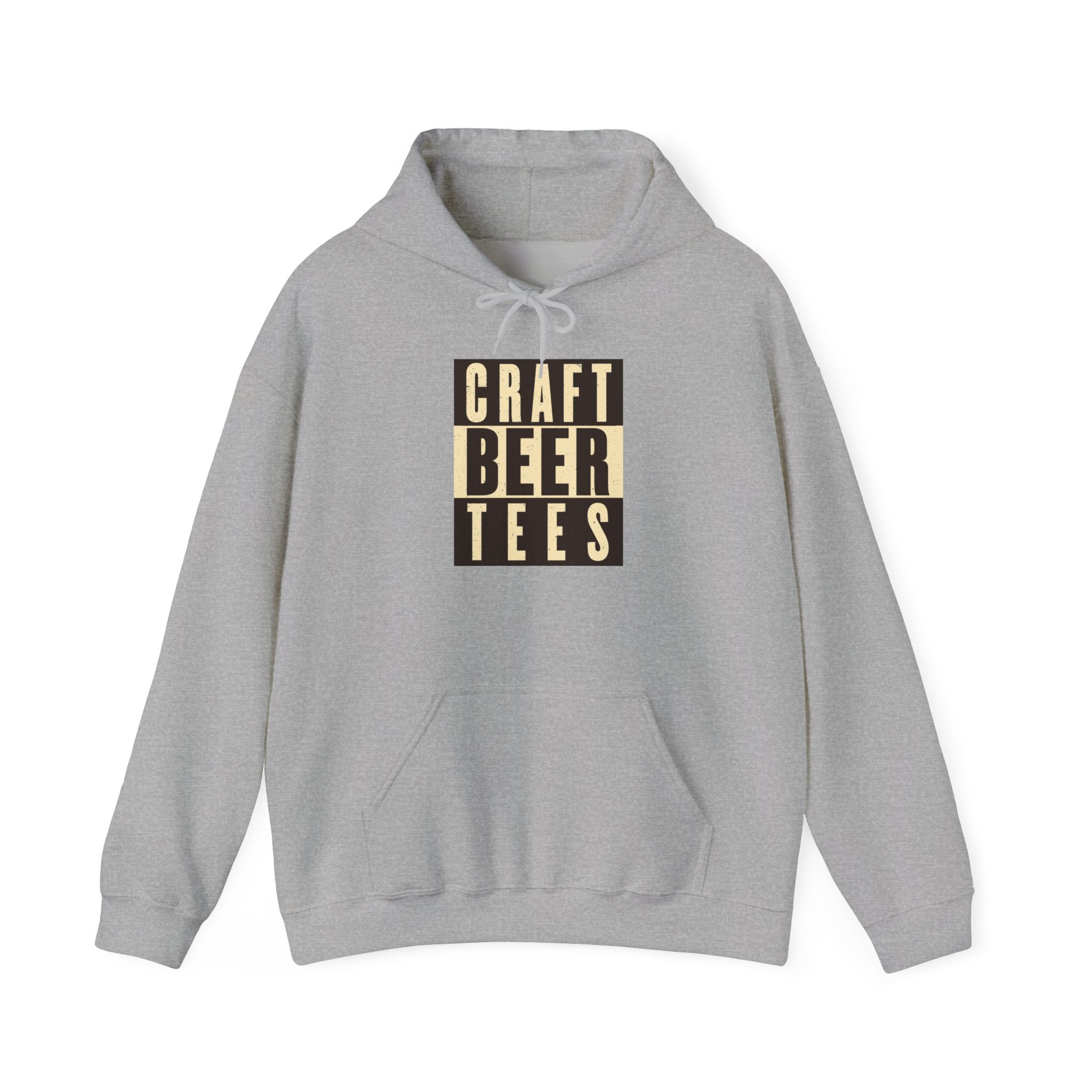 Craft Beer Tees Hoodie - Retro Block Logo