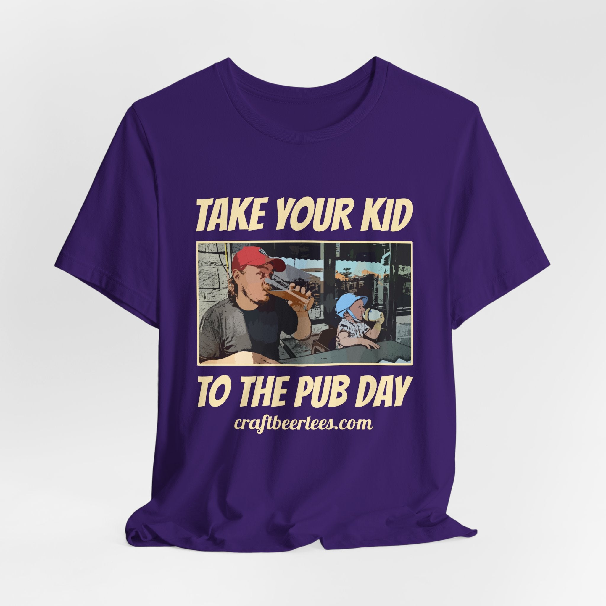 Craft Beer Tees T-Shirt - Kid To The Pub Day
