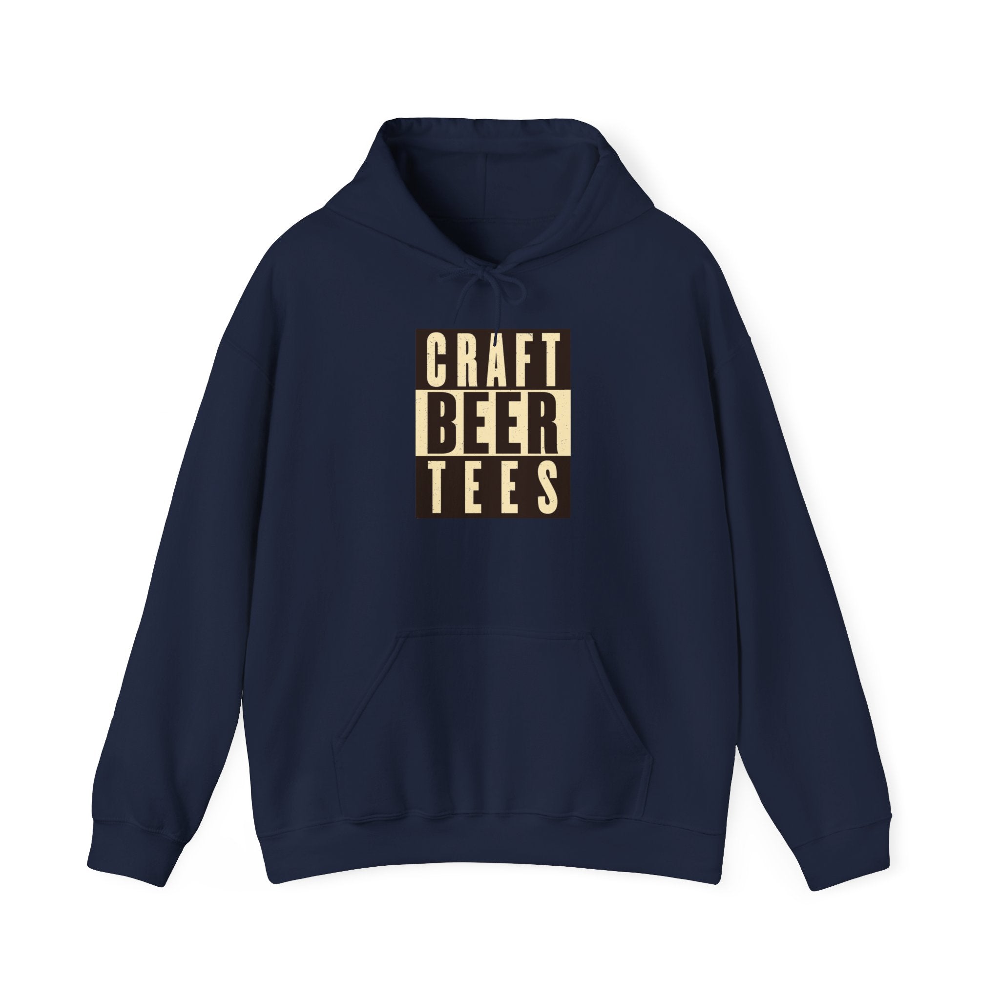 Craft Beer Tees Hoodie - Retro Block Logo