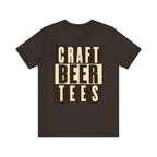 Craft Beer Tees T-Shirt - Retro Block Logo