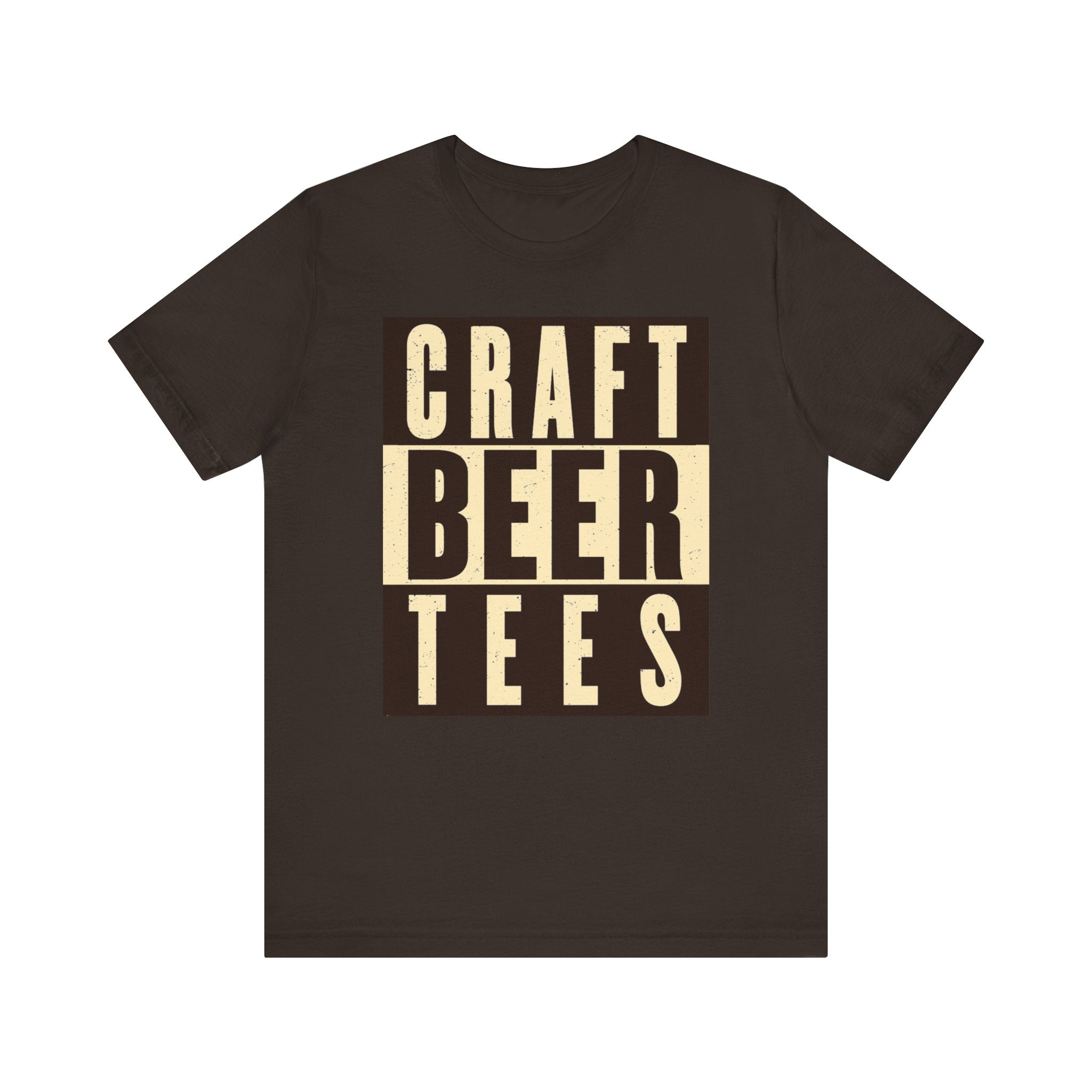 Craft Beer Tees T-Shirt - Retro Block Logo