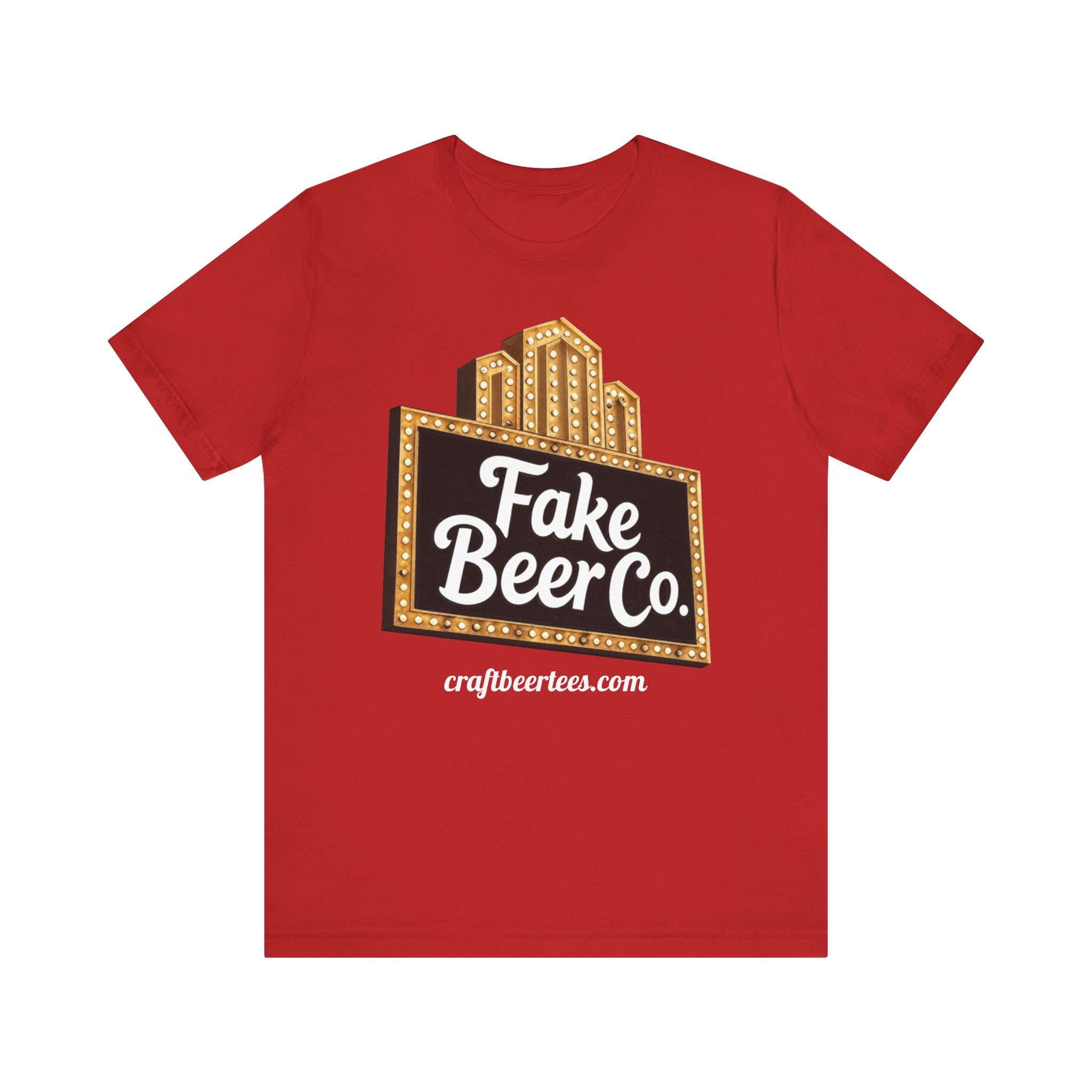 Fake Beer Co. T Shirt - Marquee Logo