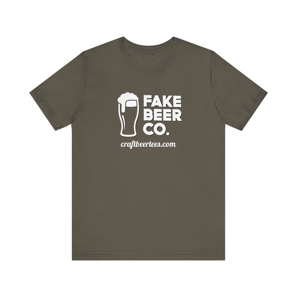 Fake Beer Co. T-Shirt - Pint Glass Logo