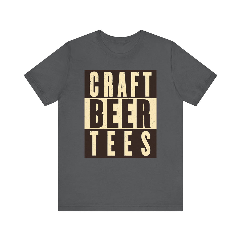Craft Beer Tees T-Shirt - Retro Block Logo