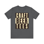 Craft Beer Tees T-Shirt - Retro Block Logo