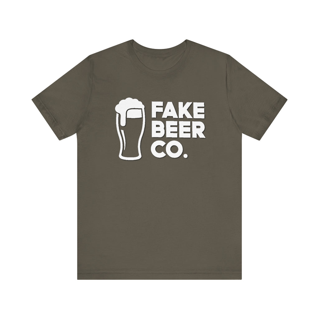 Fake Beer Co. T-Shirt - Pint Glass Logo