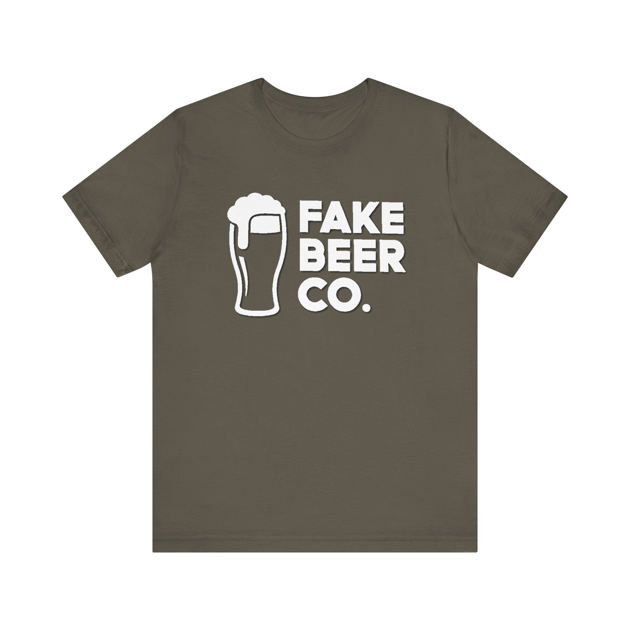 Fake Beer Co. T-Shirt - Pint Glass Logo