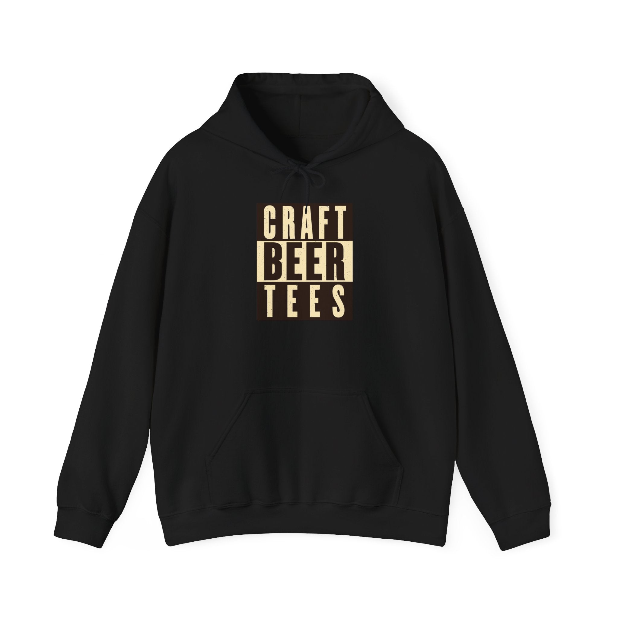Craft Beer Tees Hoodie - Retro Block Logo