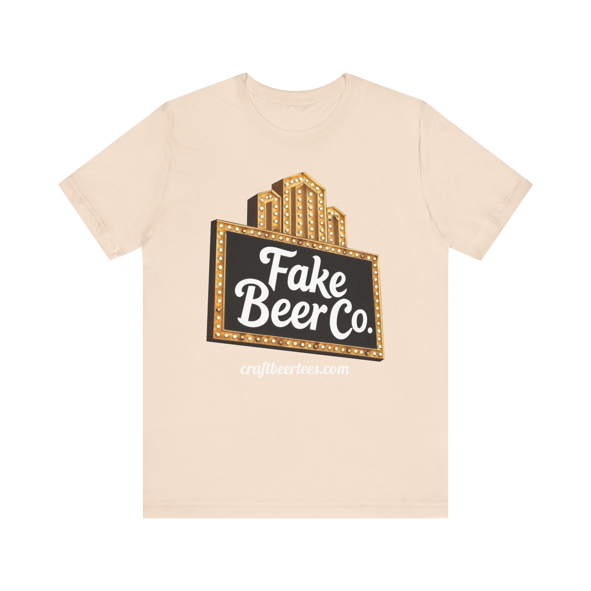 Fake Beer Co. T Shirt - Marquee Logo