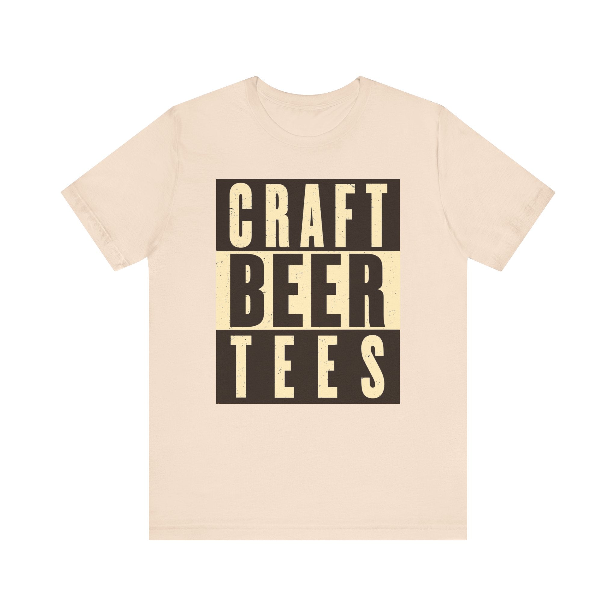 Craft Beer Tees T-Shirt - Retro Block Logo