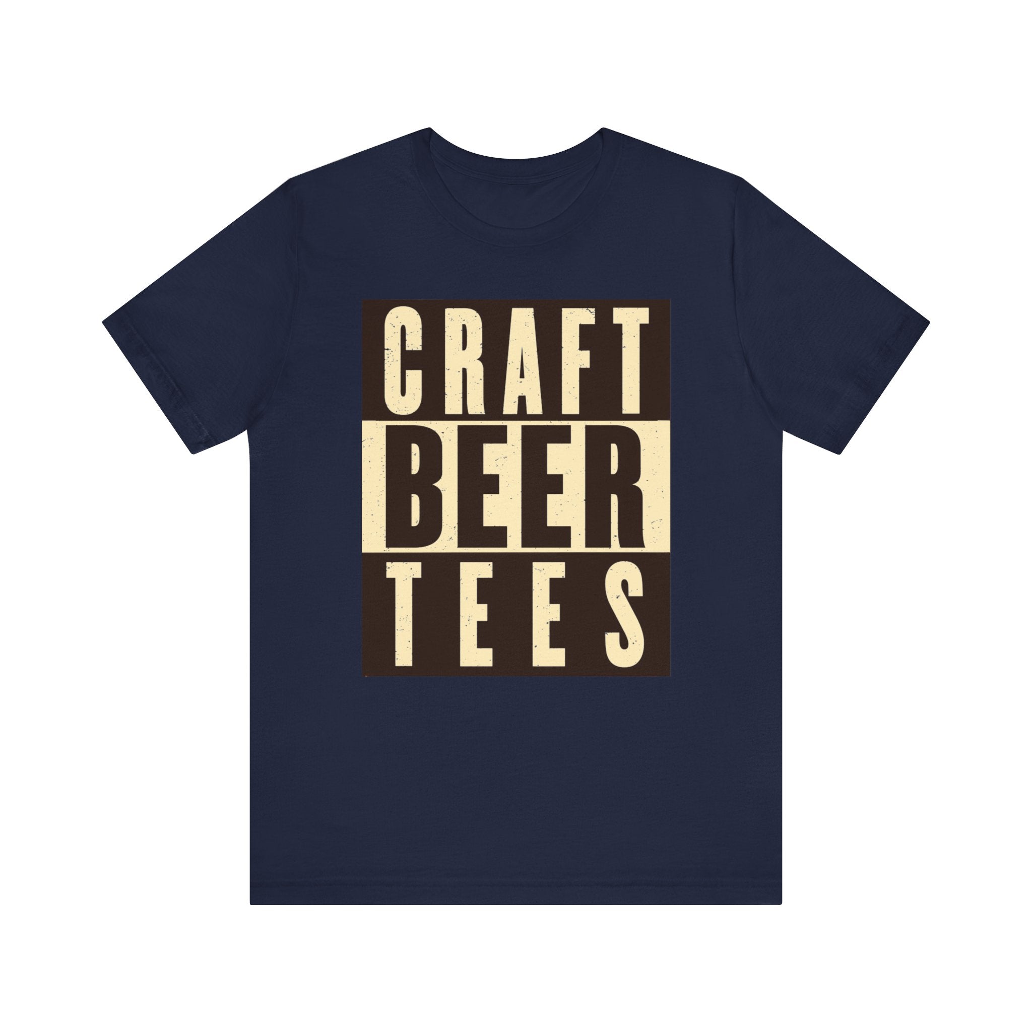 Craft Beer Tees T-Shirt - Retro Block Logo