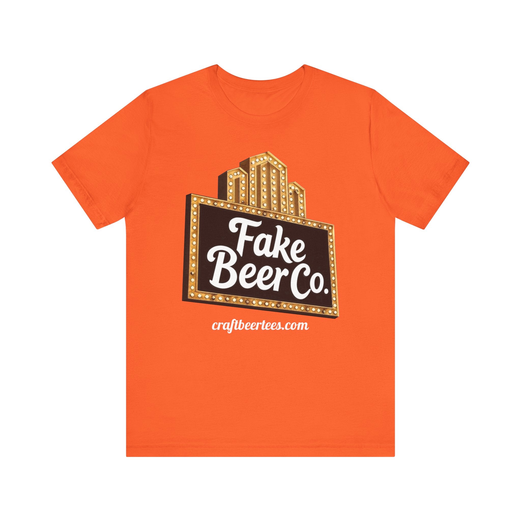 Fake Beer Co. T Shirt - Marquee Logo