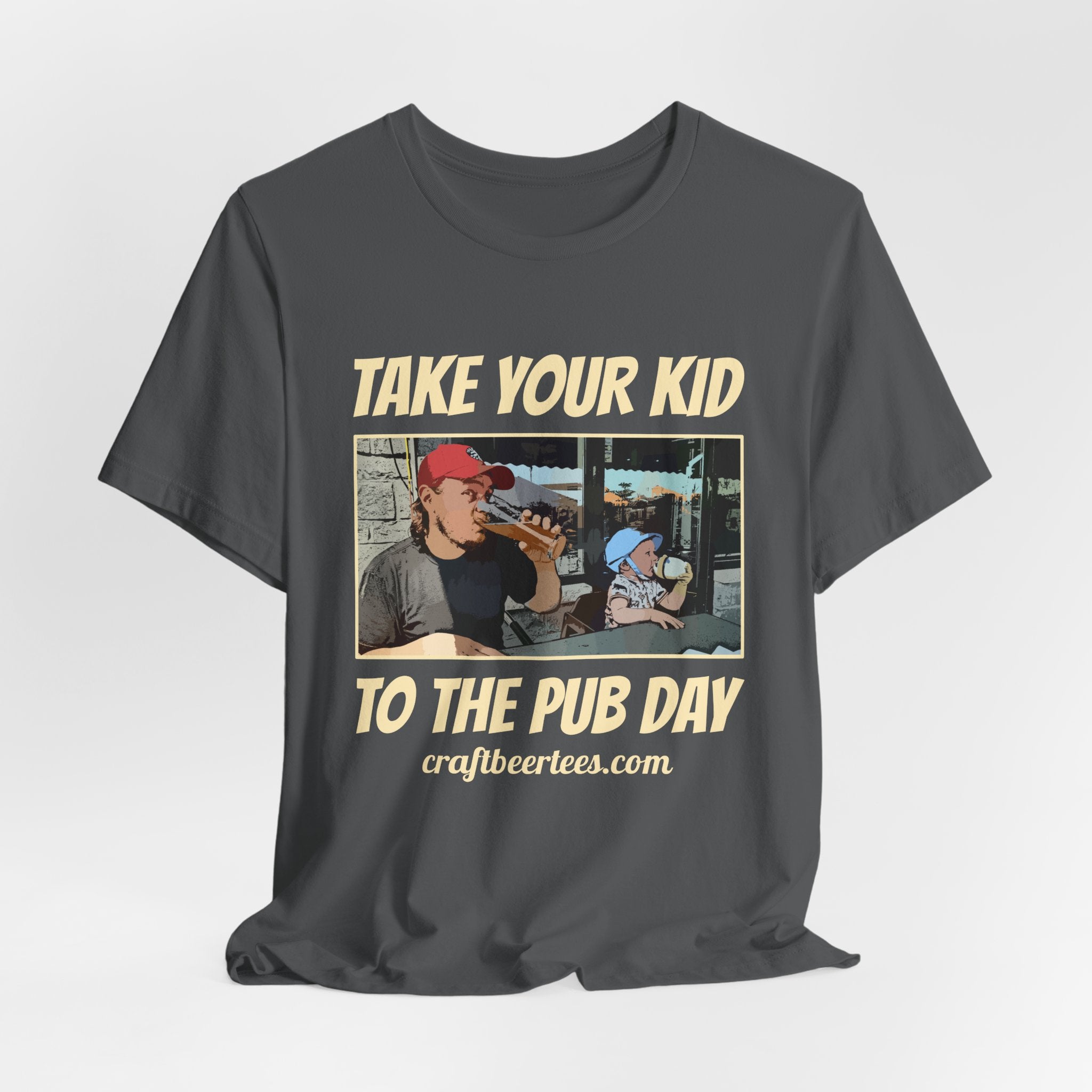 Craft Beer Tees T-Shirt - Kid To The Pub Day