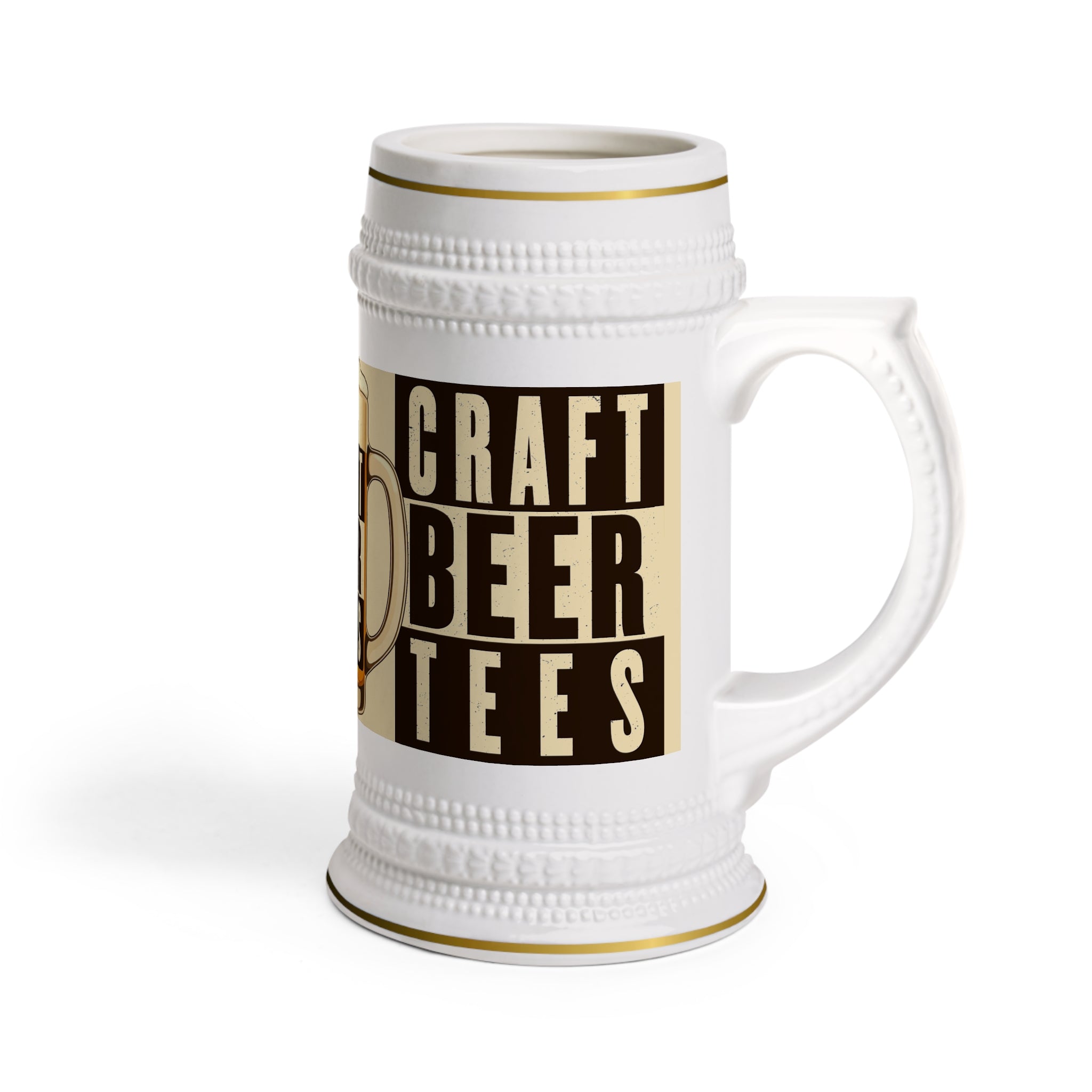 Craft Beer Tees Stein - Wraparound Logo