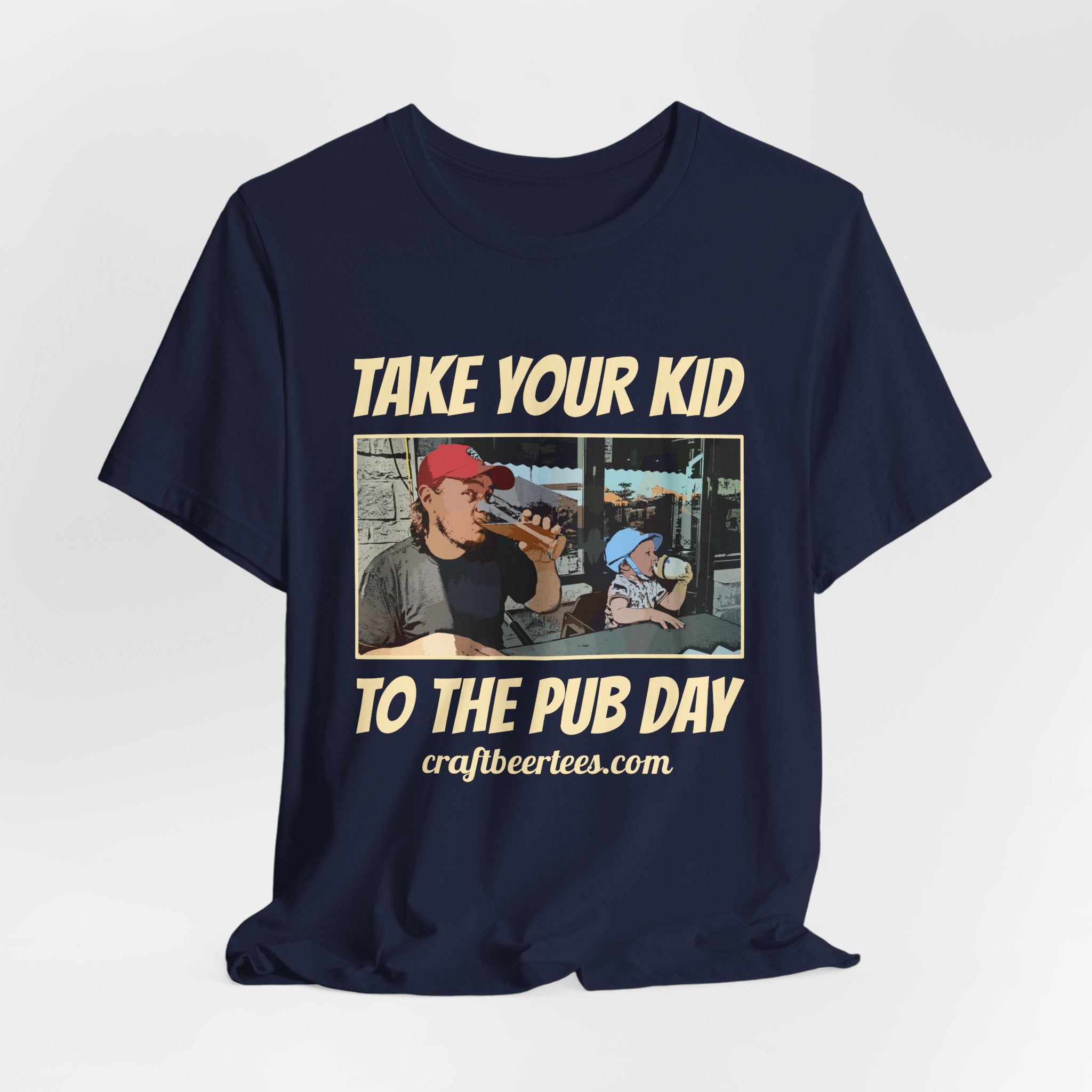 Craft Beer Tees T-Shirt - Kid To The Pub Day