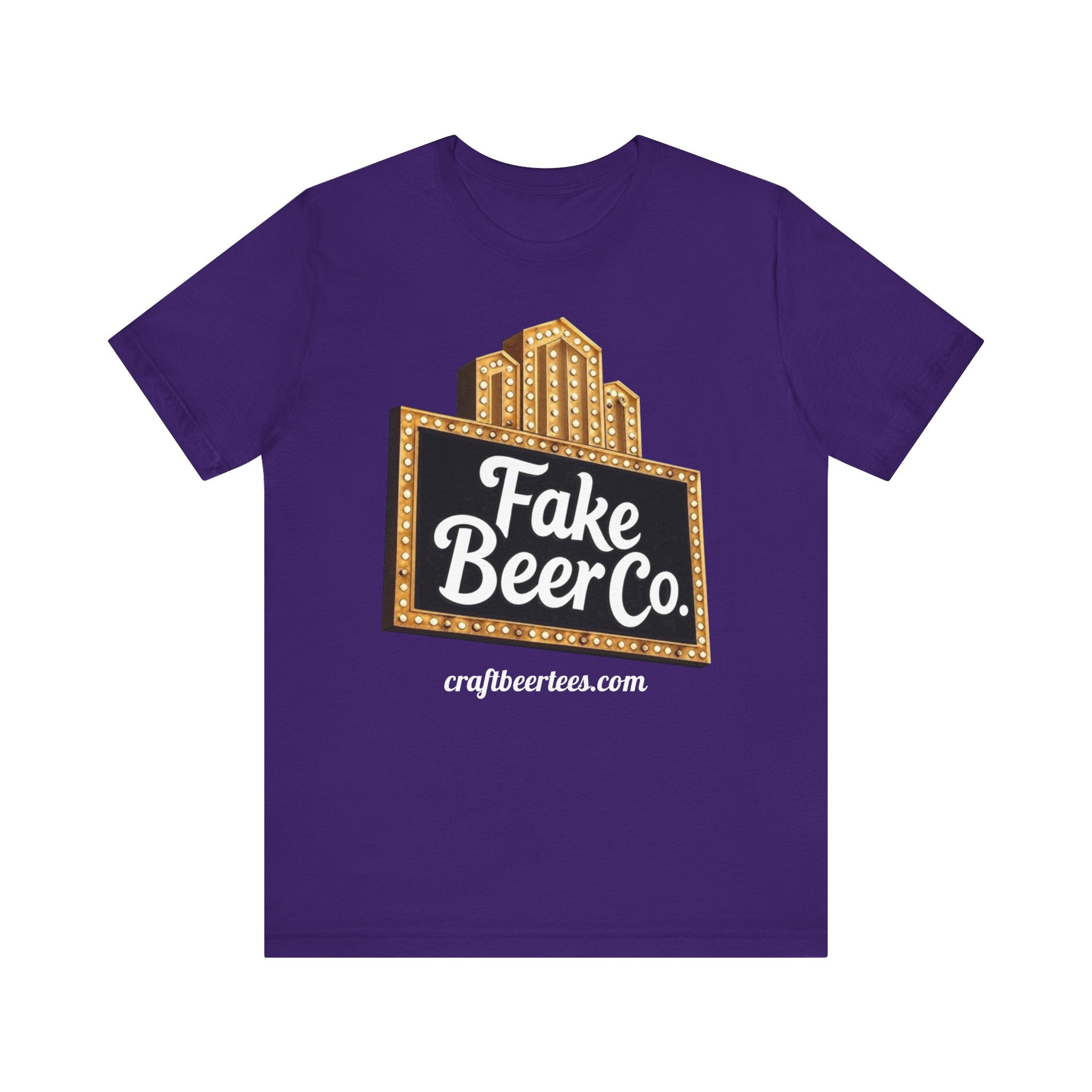 Fake Beer Co. T Shirt - Marquee Logo