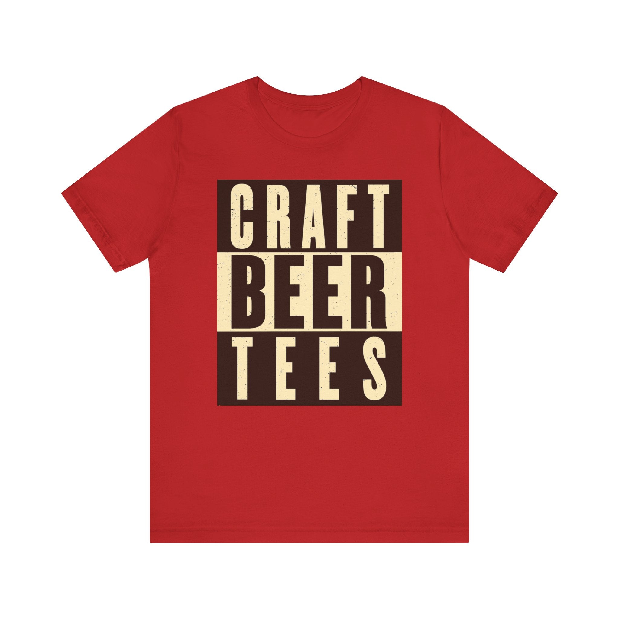 Craft Beer Tees T-Shirt - Retro Block Logo