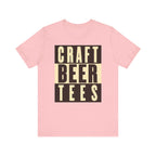 Craft Beer Tees T-Shirt - Retro Block Logo