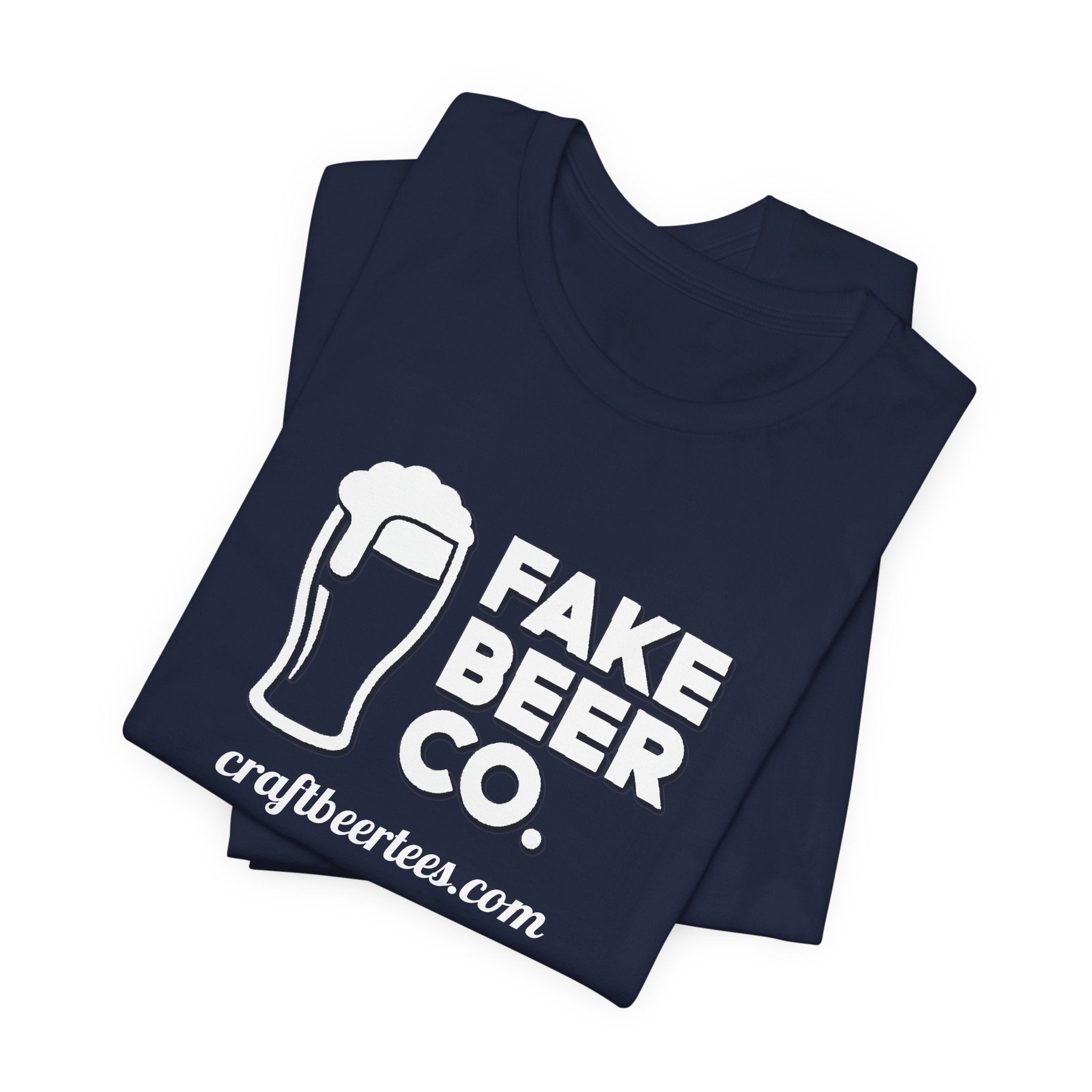 Fake Beer Co. T-Shirt - Pint Glass Logo