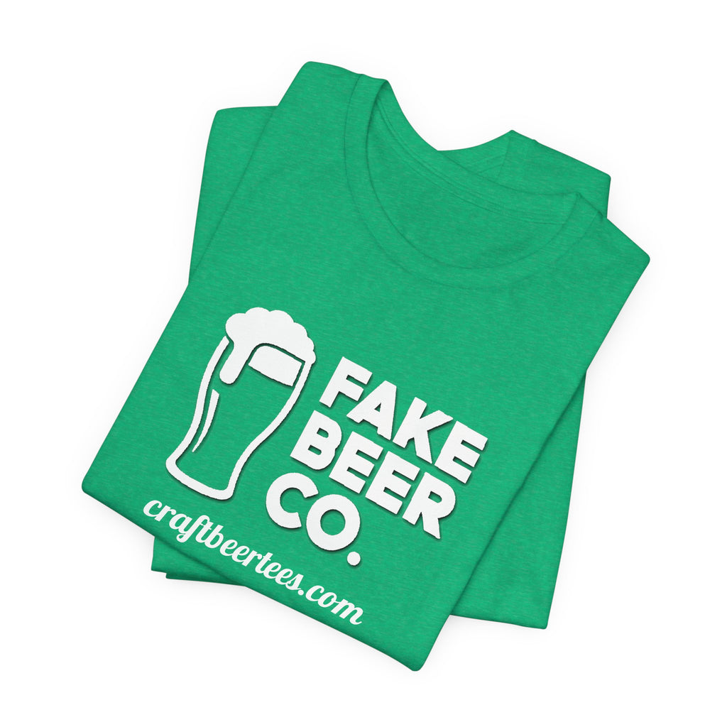Fake Beer Co. T-Shirt - Pint Glass Logo