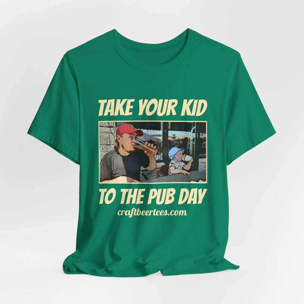 Craft Beer Tees T-Shirt - Kid To The Pub Day