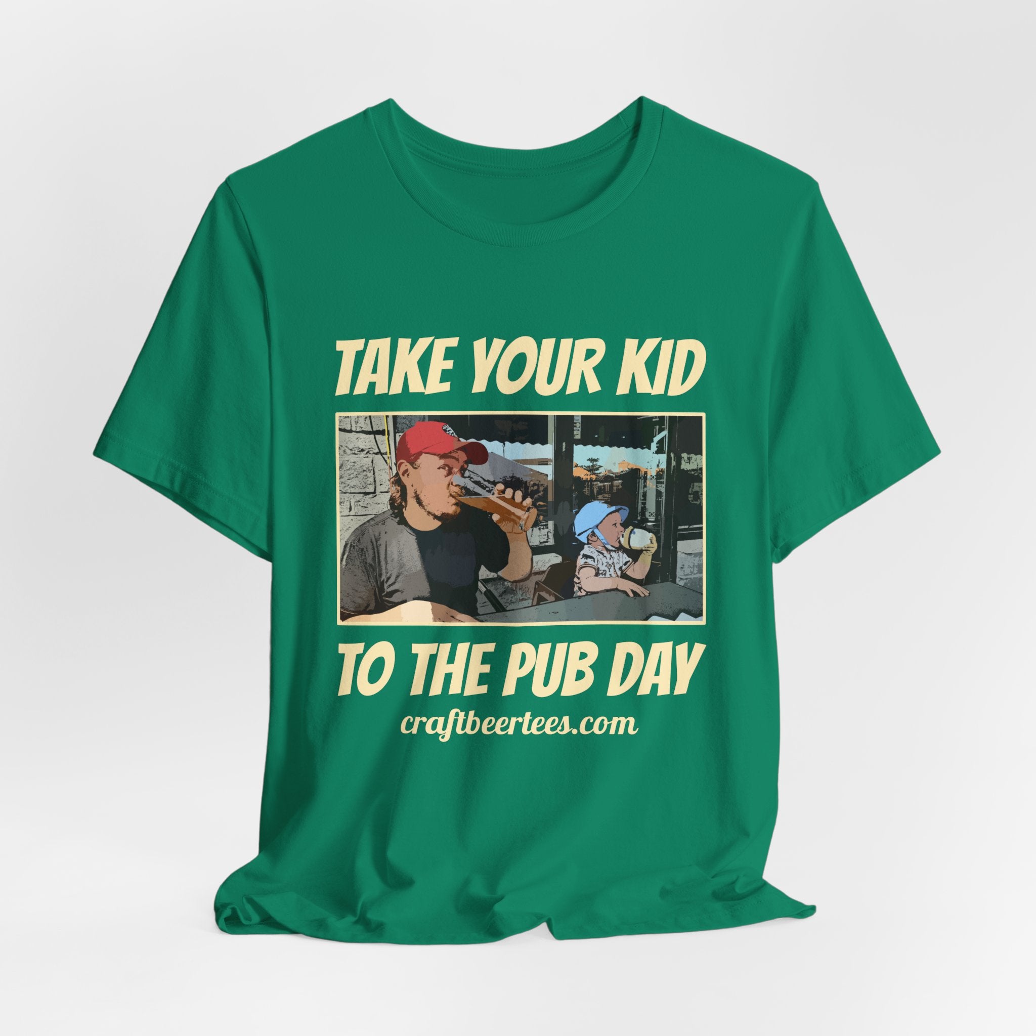 Craft Beer Tees T-Shirt - Kid To The Pub Day