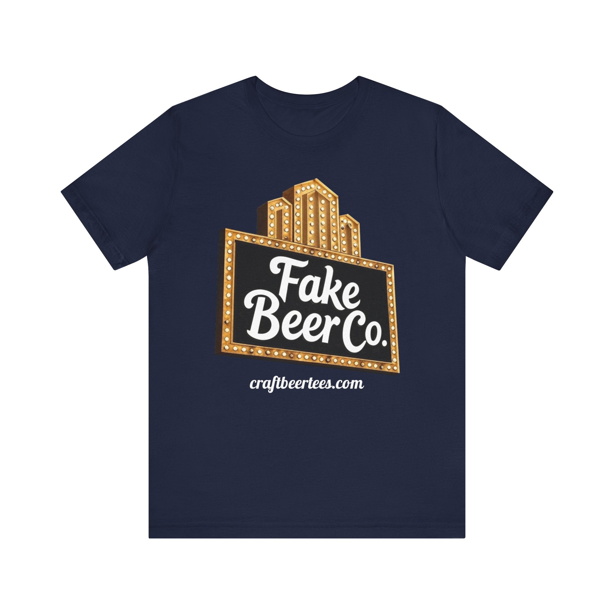 Fake Beer Co. T Shirt - Marquee Logo