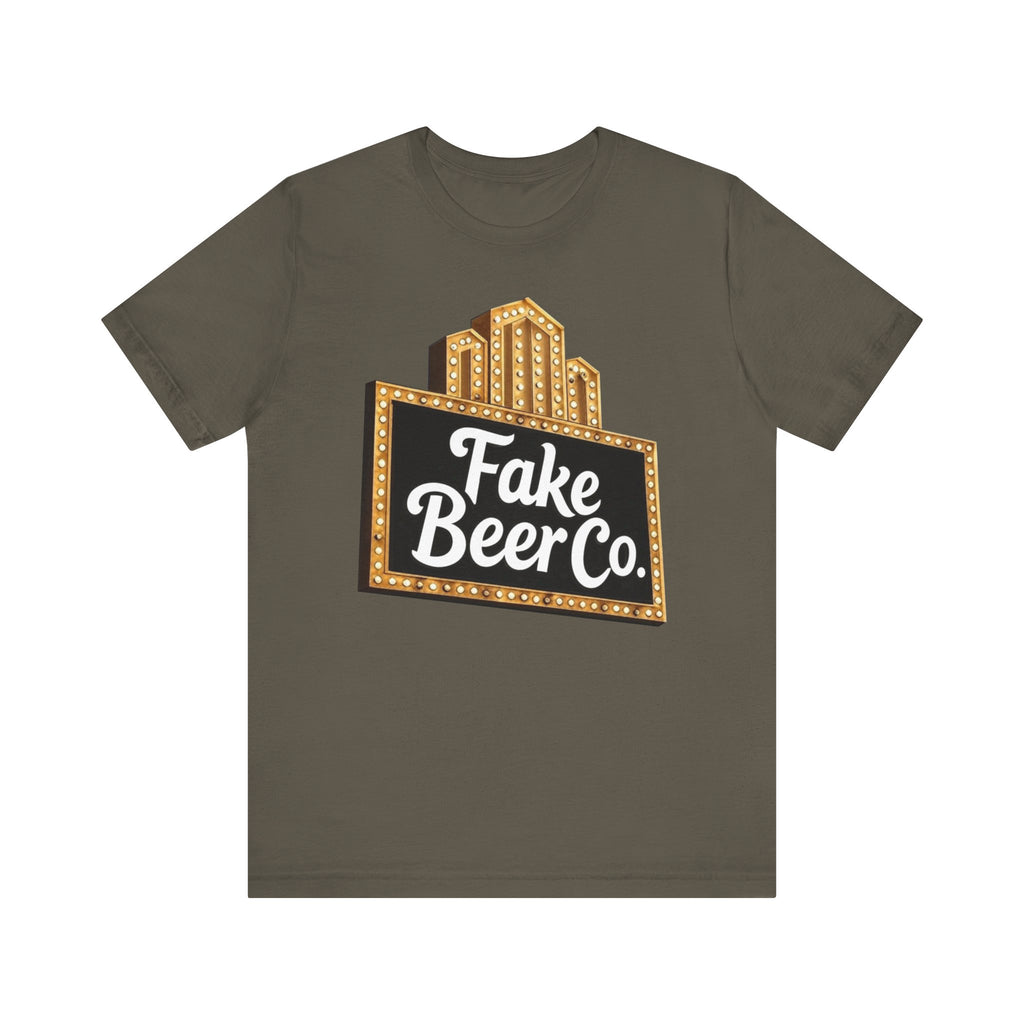 Fake Beer Co. T-Shirt - Marquee Logo