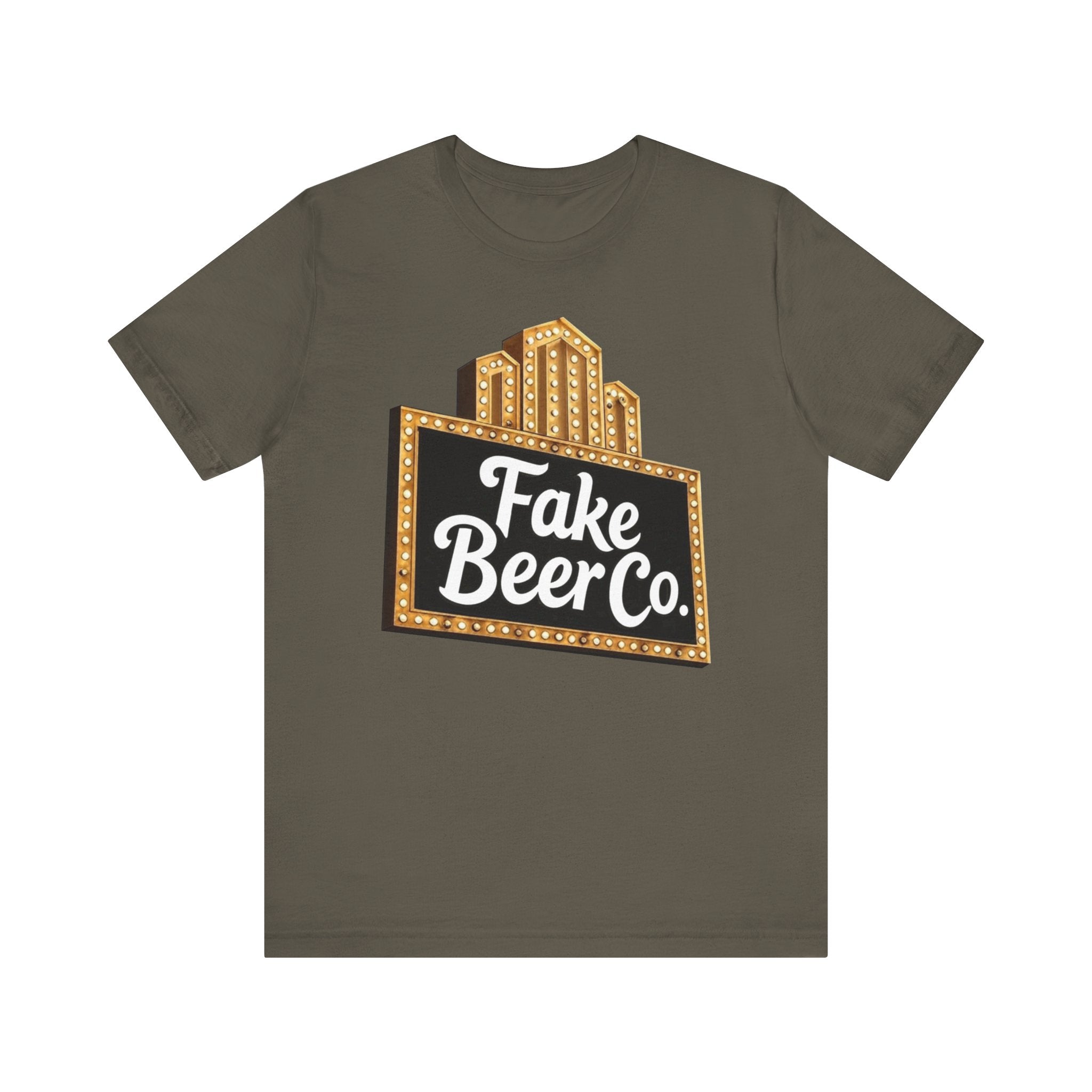 Fake Beer Co. T-Shirt - Marquee Logo