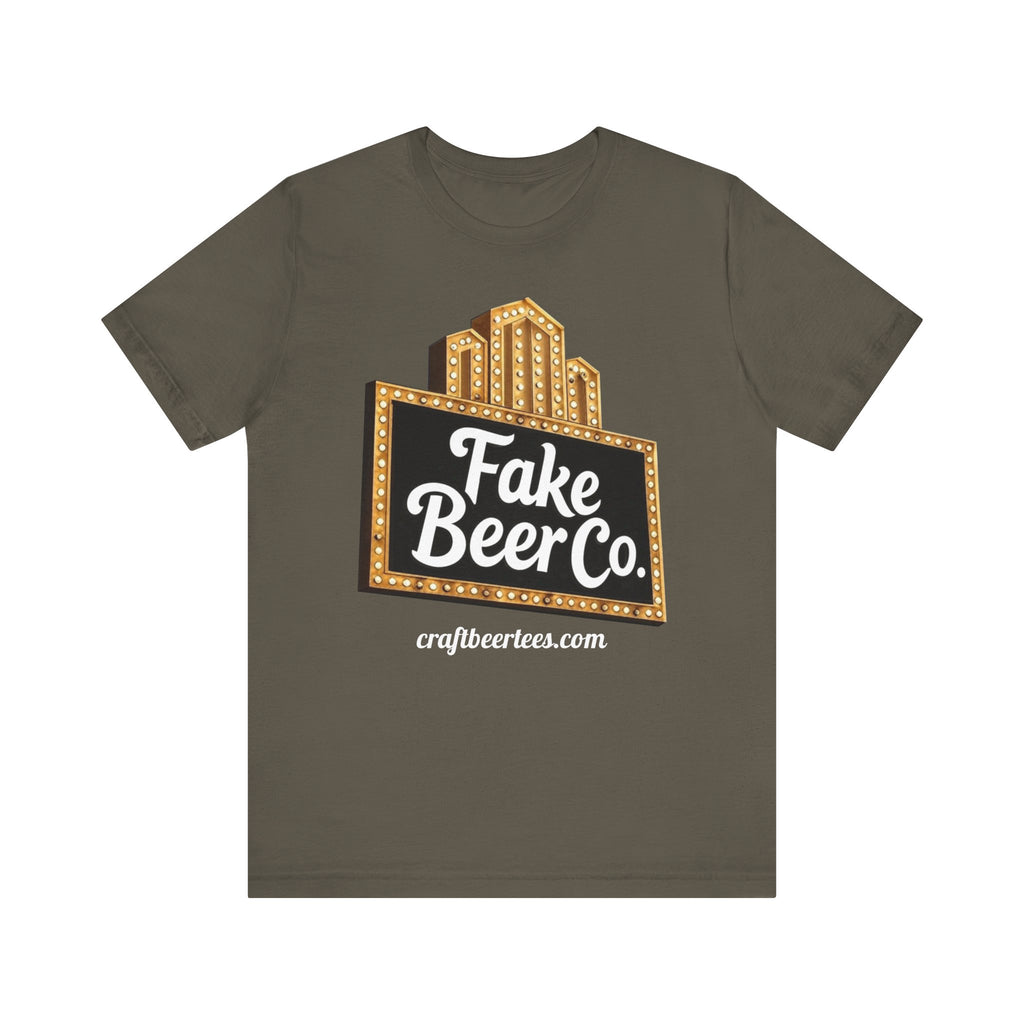 Fake Beer Co. T-Shirt - Marquee Logo