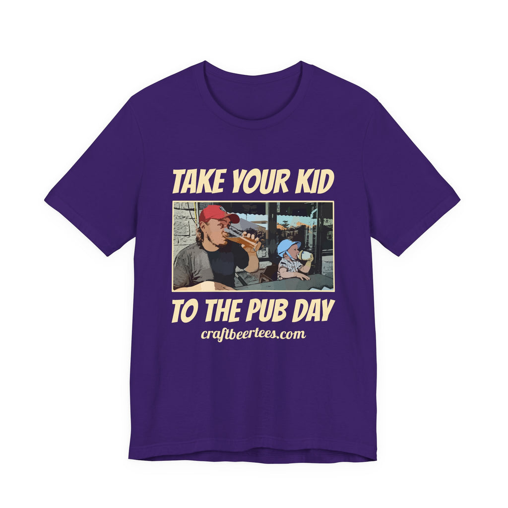 Craft Beer Tees T-Shirt - Kid To The Pub Day