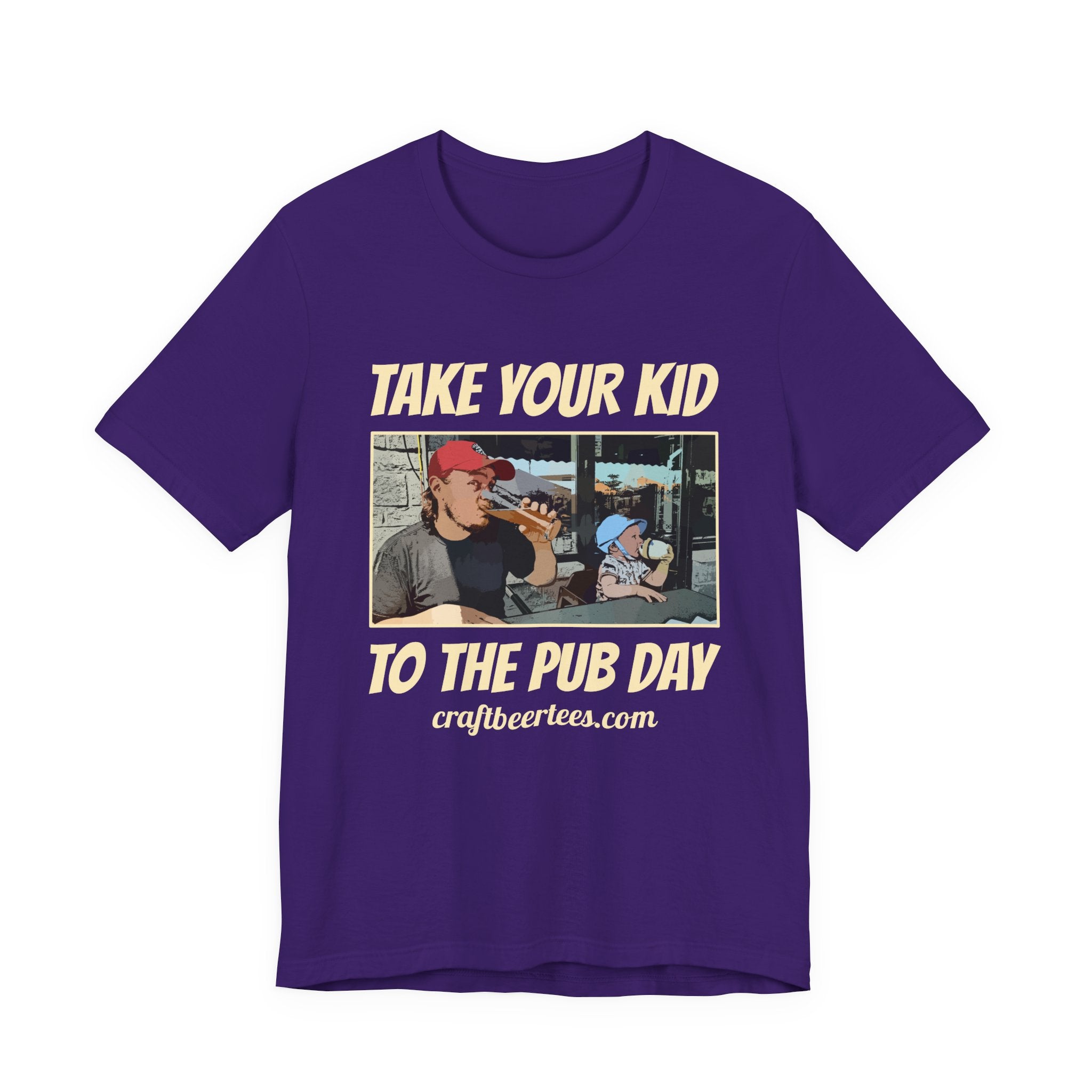 Craft Beer Tees T-Shirt - Take Your Kid To The Pub Day