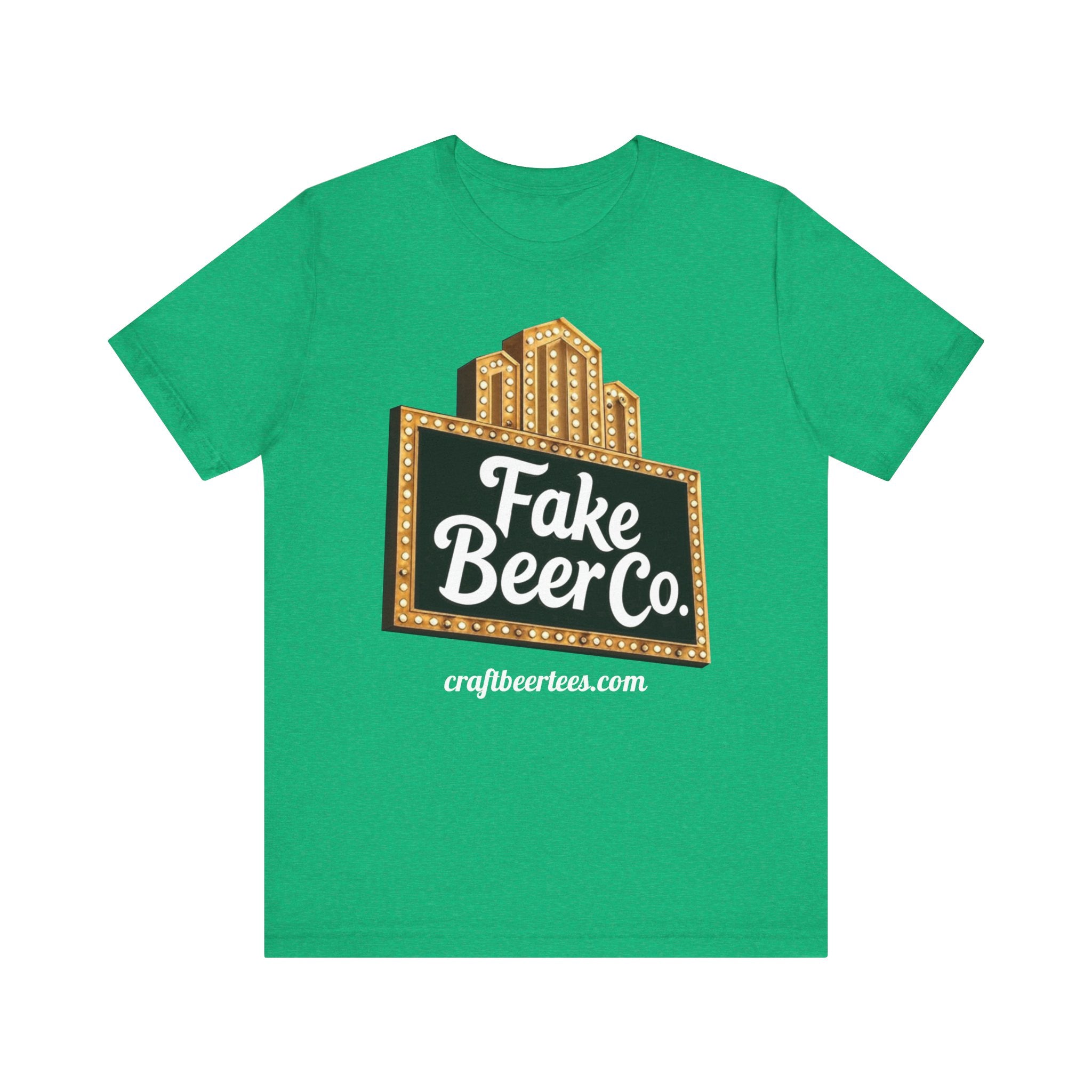 Fake Beer Co. T Shirt - Marquee Logo