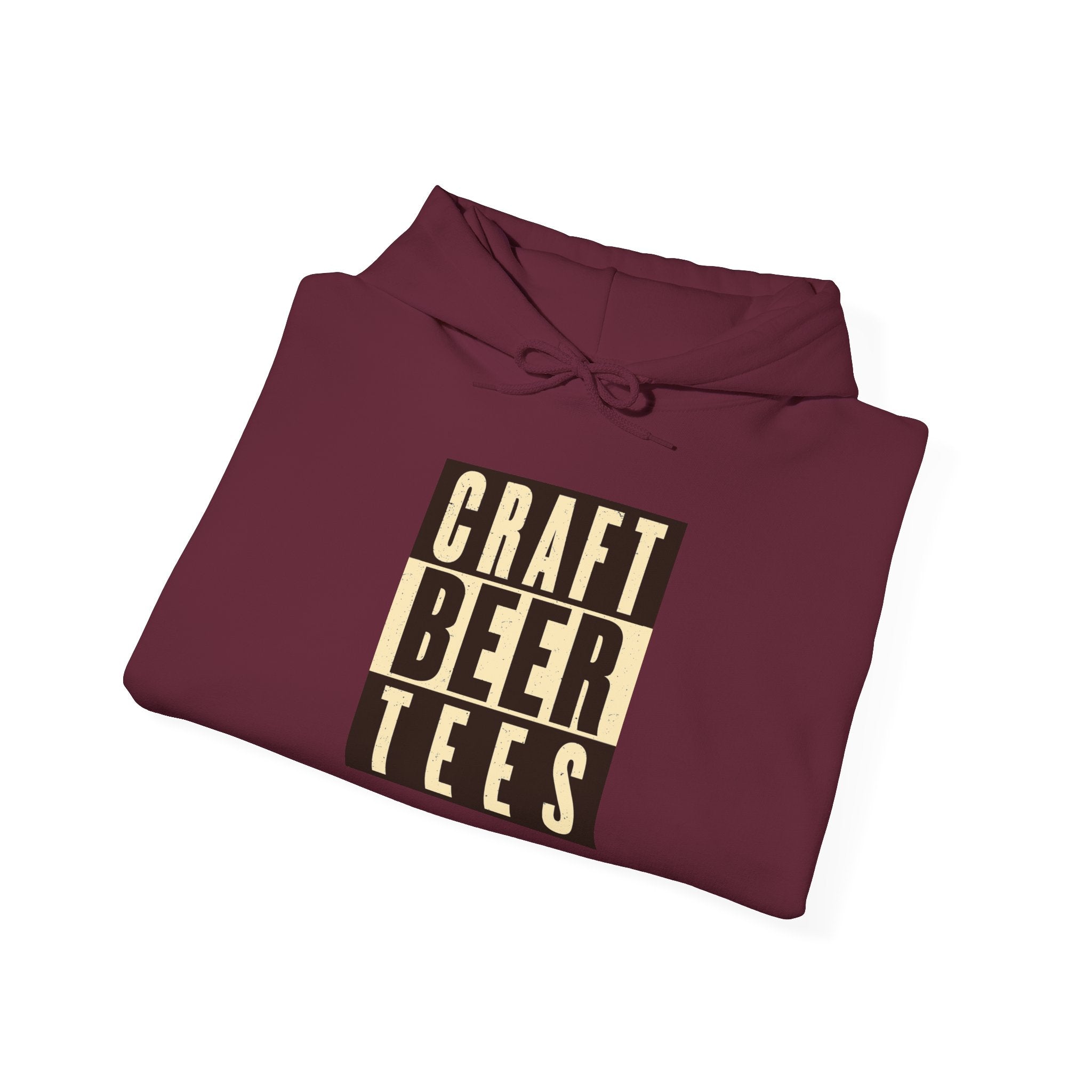 Craft Beer Tees Hoodie - Retro Block Logo