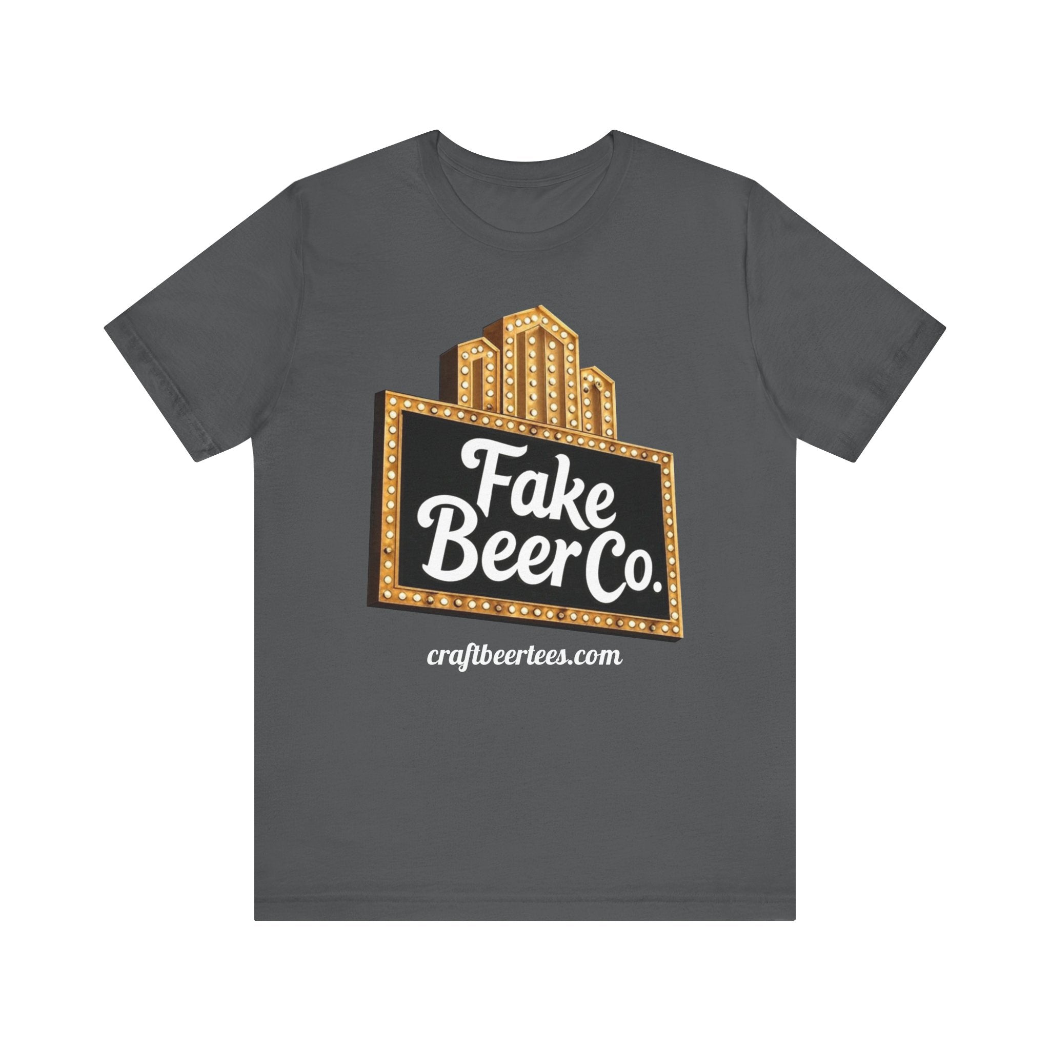 Fake Beer Co. T Shirt - Marquee Logo