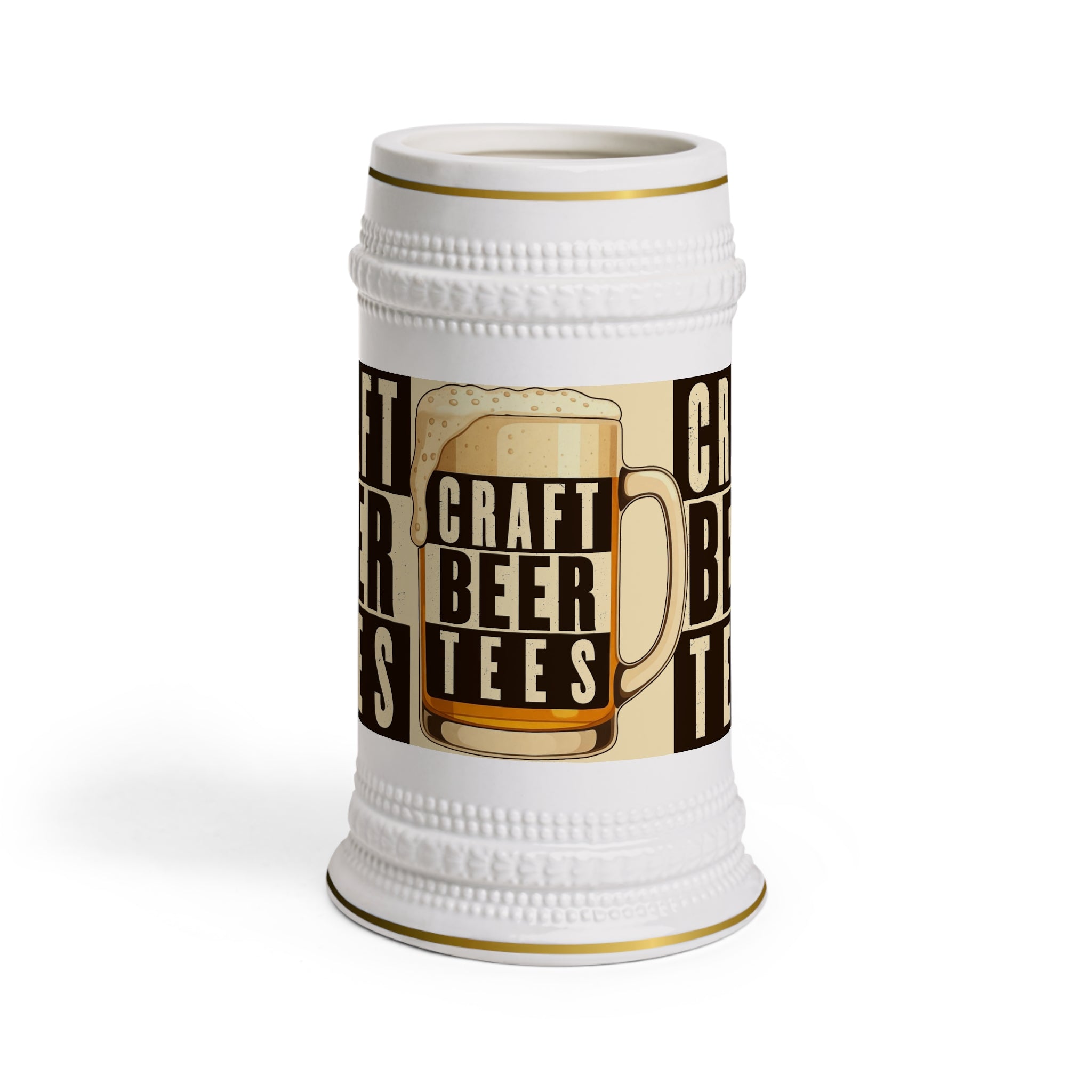 Craft Beer Tees Stein - Wraparound Logo