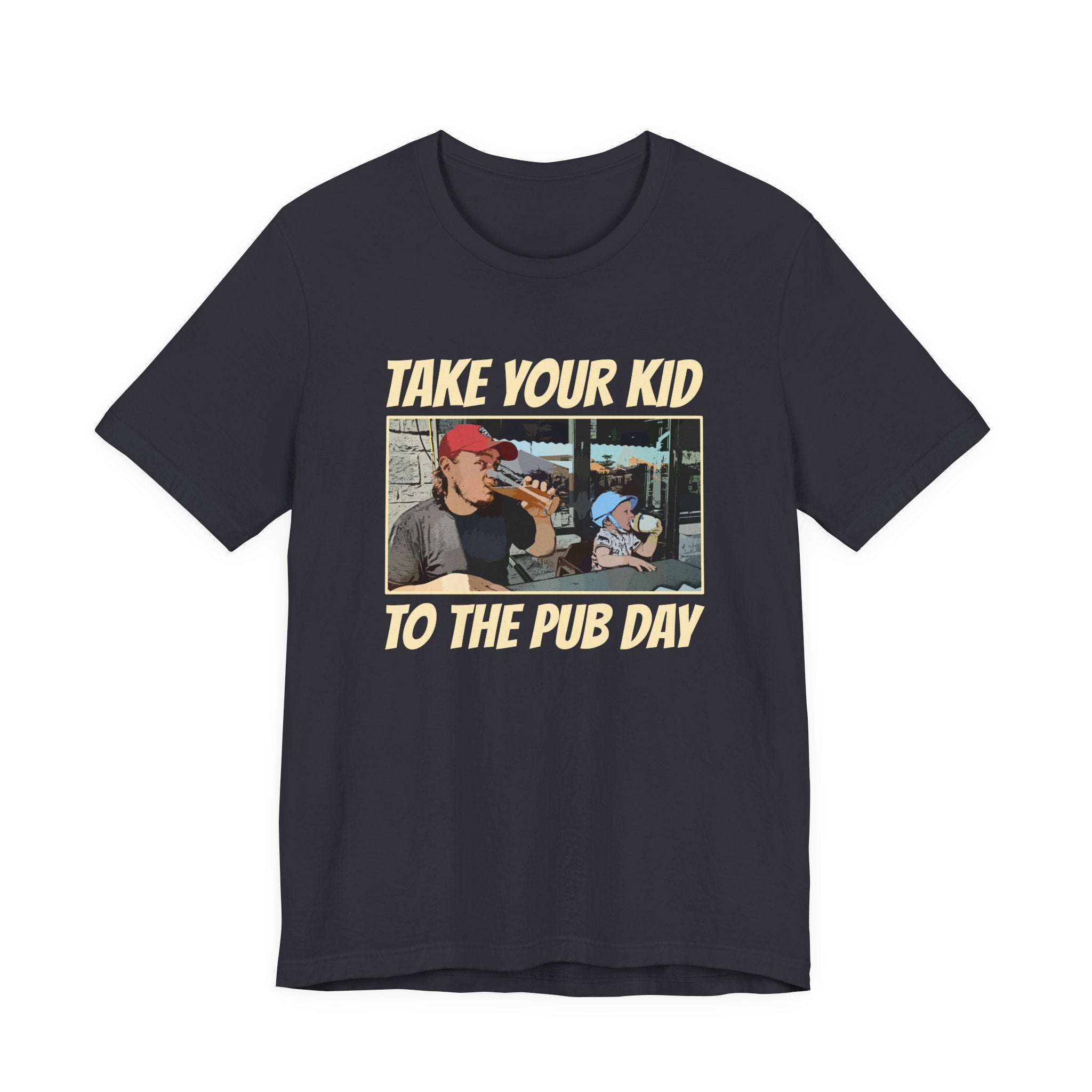 Craft Beer Tees Tshirt - Take Your Kid To The Pub Day 2 Sides