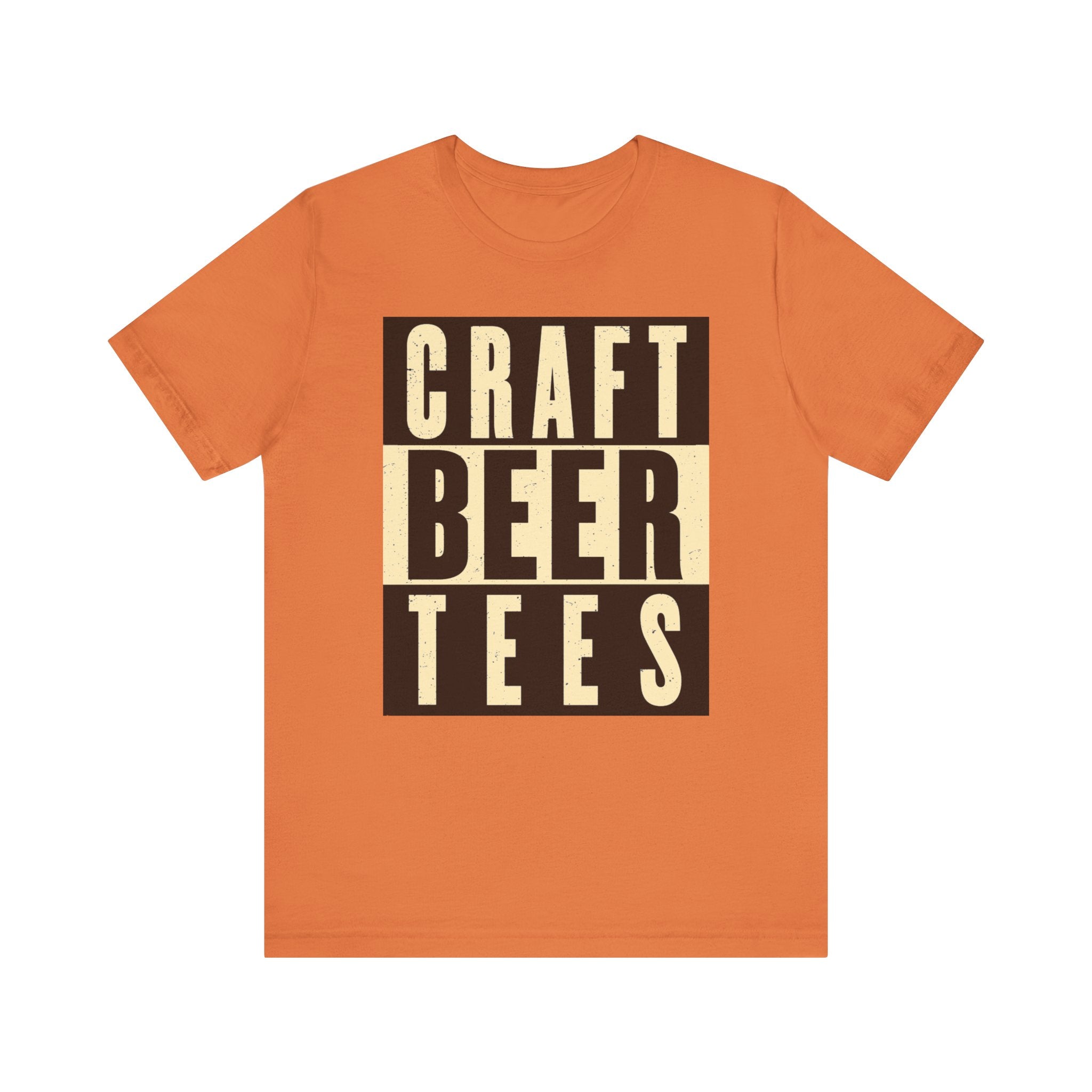 Craft Beer Tees T-Shirt - Retro Block Logo