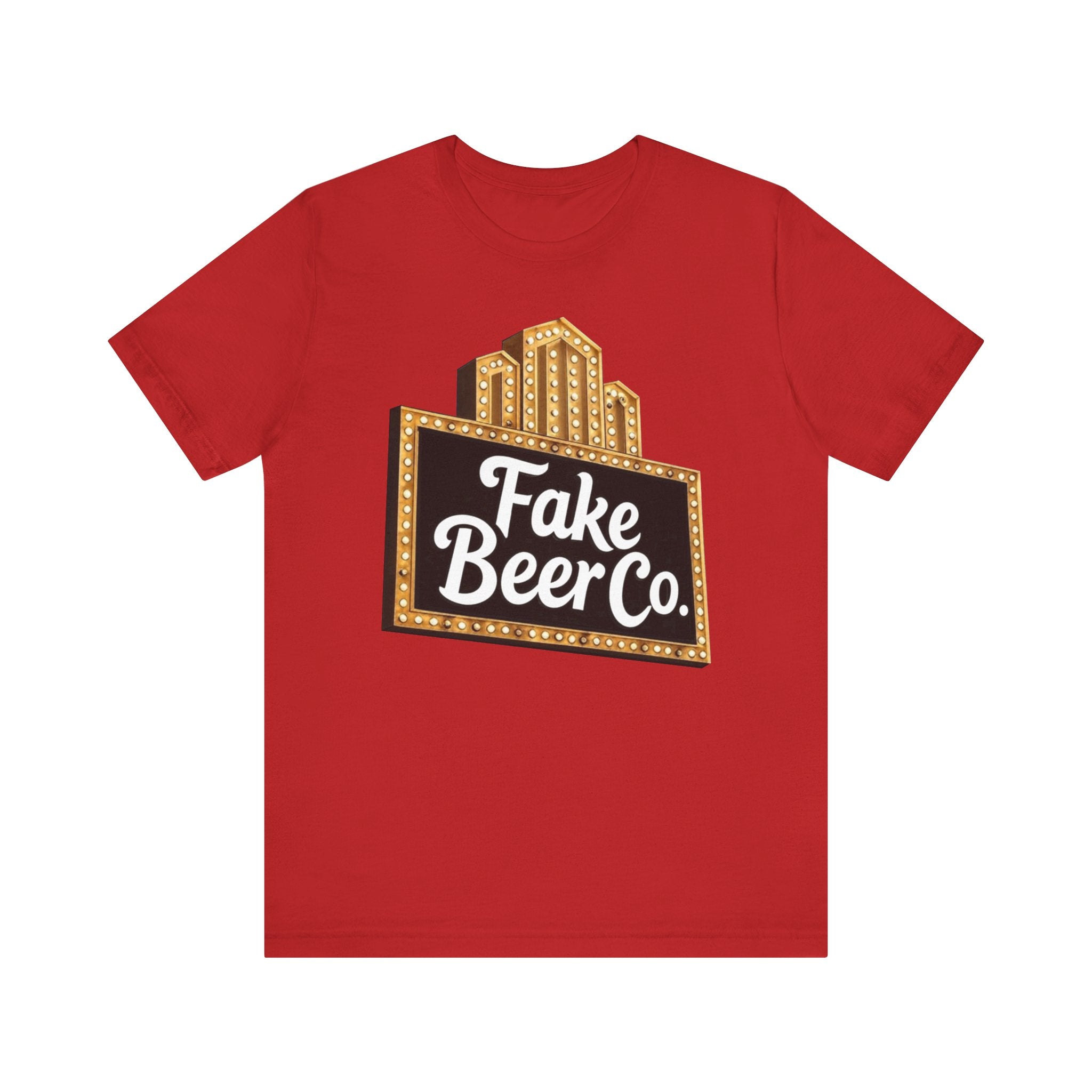 Fake Beer Co. T-Shirt - Marquee Logo