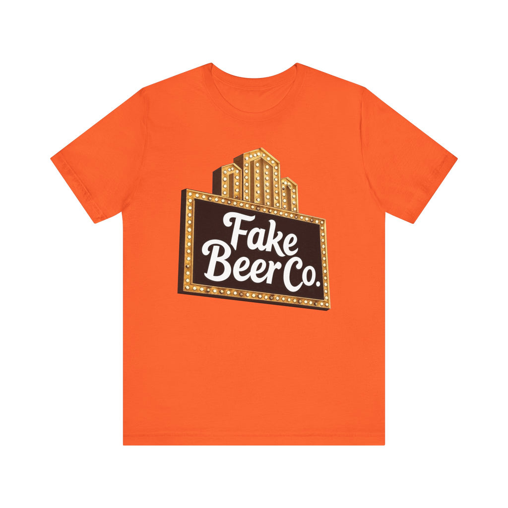 Fake Beer Co. T-Shirt - Marquee Logo