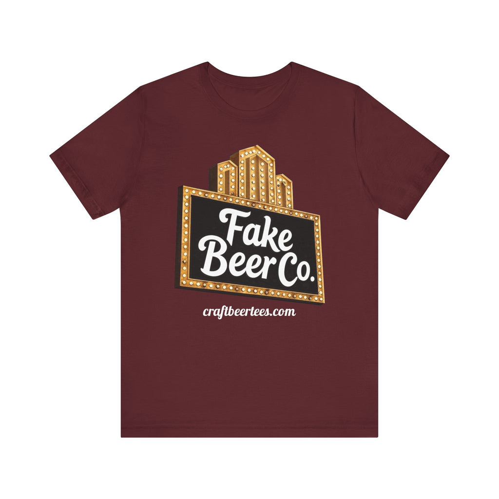 Fake Beer Co. T-Shirt - Marquee Logo
