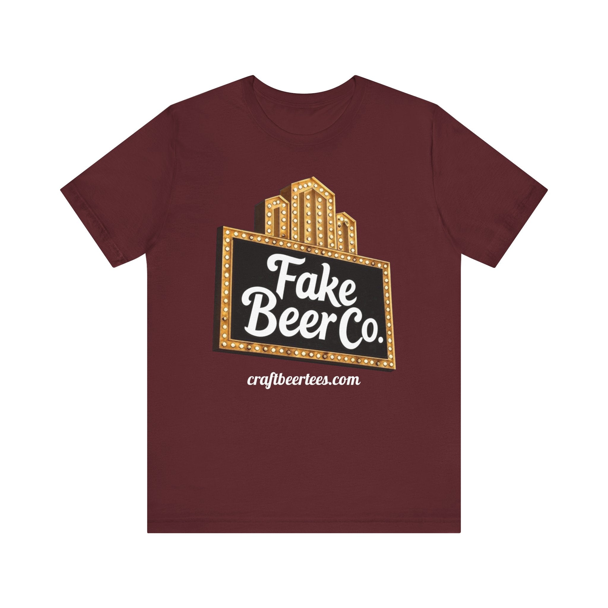 Fake Beer Co. T Shirt - Marquee Logo