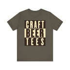 Craft Beer Tees T-Shirt - Retro Block Logo
