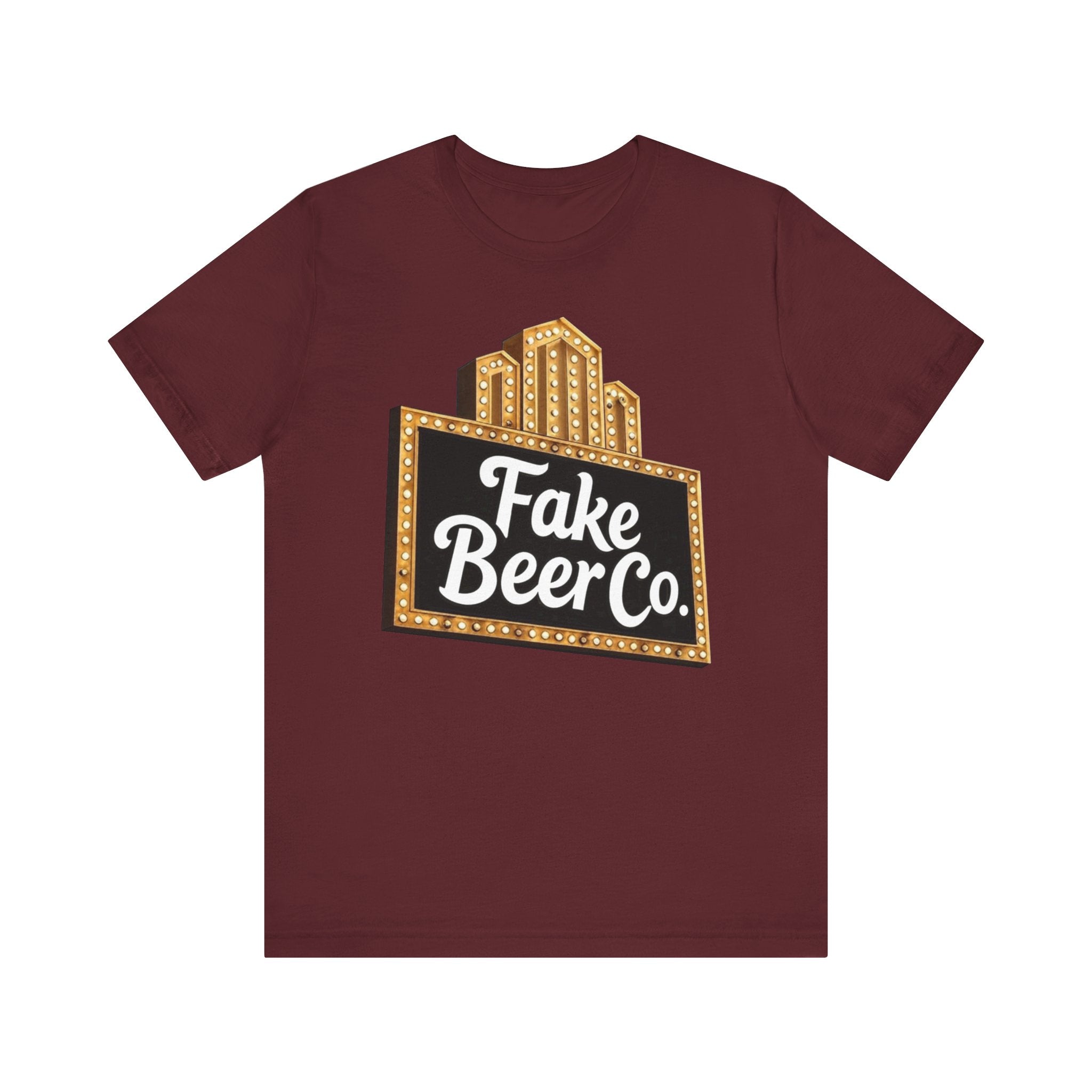 Fake Beer Co. T-Shirt - Marquee Logo