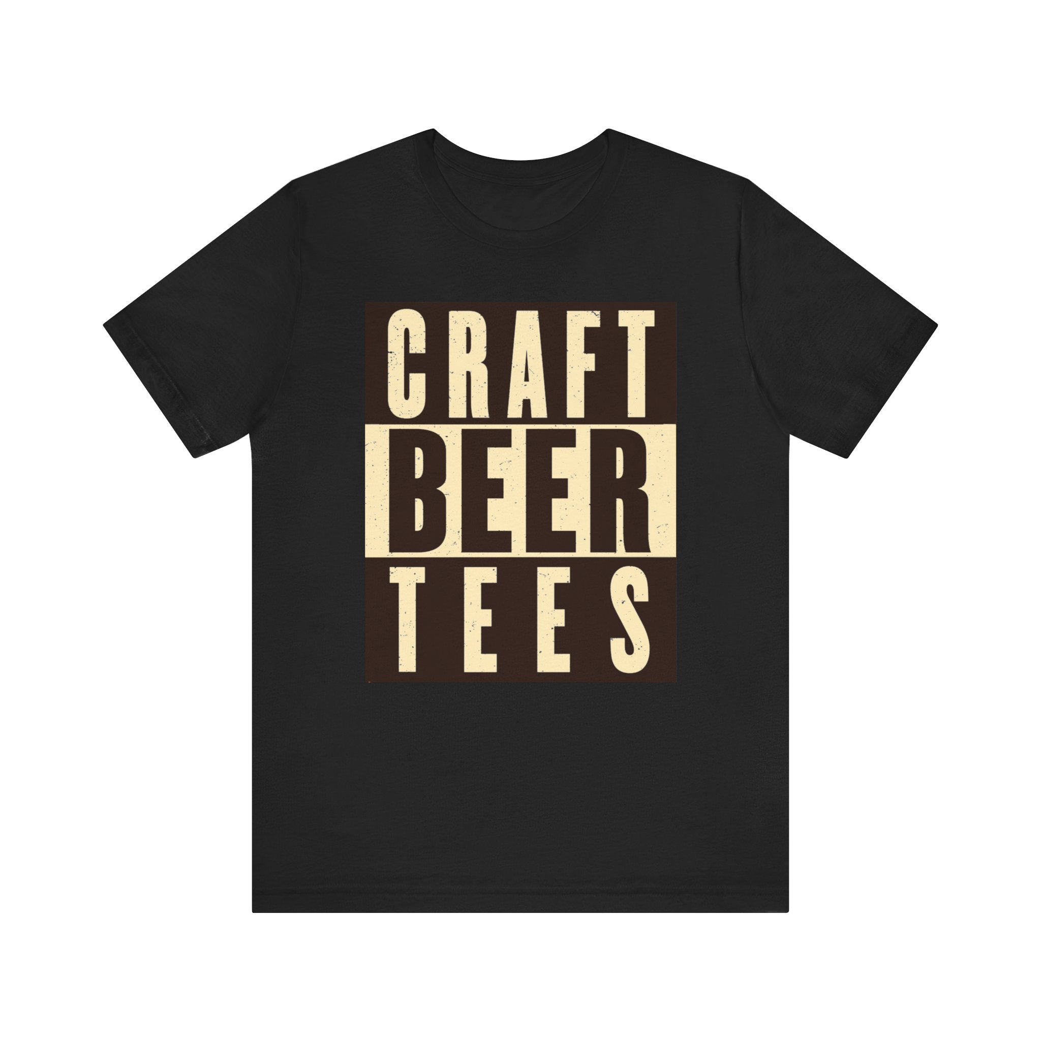 Craft Beer Tees T-Shirt - Retro Block Logo